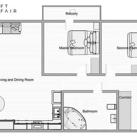 Hamptons By Loft Affair Apartmán *